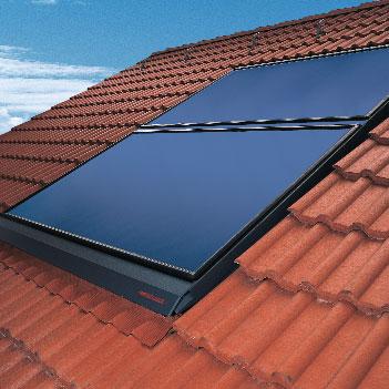 Uporaba brezplačne energije sonca: Weishauptovi solarni sistemi Na ravni strehi Na strešni konstrukciji Sončna energija je čista, razpoložljiva v praktično neomejenem obsegu in prispeva k varčevanju