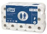 Χαρτιά Υγείας Tork Soft Ρολό Υγείας [T4] Tork Ρολό Υγείας [T4] Tork Soft Ρολό Υγείας [T4] 2φυλλο Μήκος ρολού: 30,2m Διαστάσεις φύλλου (ΠxM): 9,6x10,8cm 280 φύλλα/ρολό 16 ρολά/πακ 4 πακ/κιβ 2φυλλο