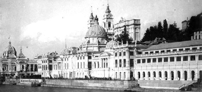 Међународна изложба у Торину, 1911, поглед на павиљоне Извор: it.pinterest.com Сл. 47.