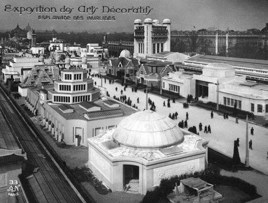 Сл. 73 74. Светска изложба у Паризу 1925. године Извор: www.pinterest.com Сл. 75. Светска изложба у Паризу 1925. године, мост Александра III Извор: www.