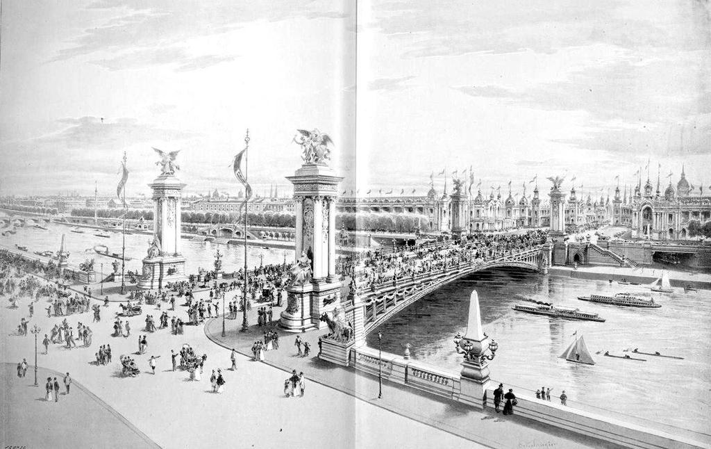 године, Мост Александра Трећег Извор: каталог, L Exposition de Paris, стр.