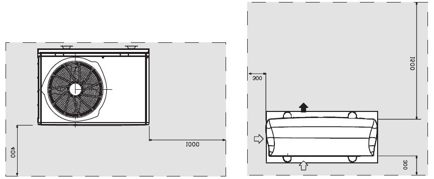 Dizalice topline zrak/voda aqualis 2+ B i slobodan prostor (u mm) A Dimenzije a IV A b 263 410 602 opcija: antivibracijski podlošci 170 1035 450 Aqualis 2+ A B 35