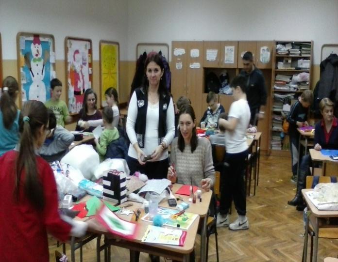 У просторијама школе одржан је новогодишњи