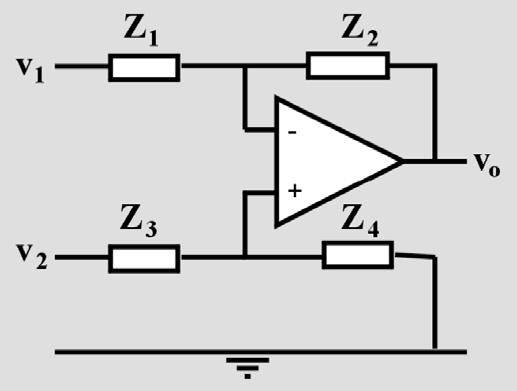Ενισχυτής διαφορικής εισόδου και : αντιστάσεις Ενίσχυση διαφοράς τάσεων: αντίσταση, πυκνωτής Ολοκλήρωση