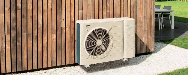 ARGUE KARTICE Daikin Altherma monobloc s malim učinkom Zašto odabrati niskotemperaturnu Daikin Altherma u monobloc izvedbi?