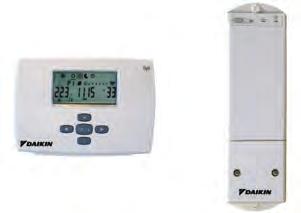 Brezžični in ožičeni sobni termostat EKRTR EKRTW Način gretja in hlajenja, z možnostjo izključitve hlajenja, če to ni potrebno Način udobja vključi programirano temperaturo, namenjeno za dom s