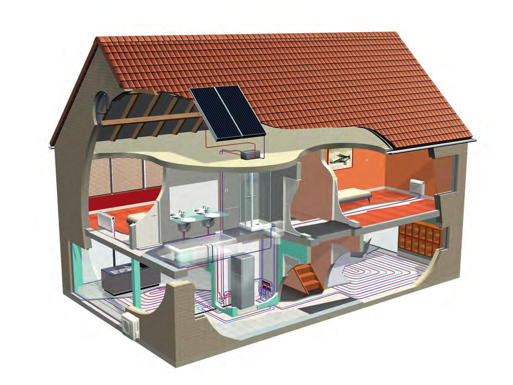 Sončna priključitev 1 2 SONČNI KOMPLET Sončni komplet omogoča prenos sončne toplote v Daikinov Altherma rezervoar za gospodinjsko vročo vodo preko zunanjega toplotnega izmenjevalnika.
