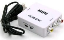 HDMI to CVBS convertor HDV-M600 portabl HDMI2AV konvertor, plug and play, max.