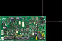 Dostupan u varijantama na 433Mhz i 868Mhz MAGELAN- Dodatna oprema Bežični modul za proširenje, 8 zona, 3 PGM dvosmerna komunikacija, ugrađen primopredajnik, podržava 8/32 bežične zone i 8/32/999