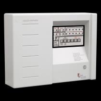 28 BS-1638 Konvencionalni 8-zonski PP panel, alarmni izlaz, 2 izlaza za sirene, graficki displej, detaljne informacije na