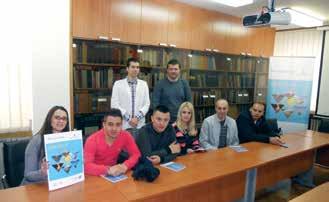 Organizational Sciences, University of Belgrade; physics students from the Faculty of Sciences in Kosovska Mitrovica; students of the Faculty of Technical Sciences, University of Novi Sad; students