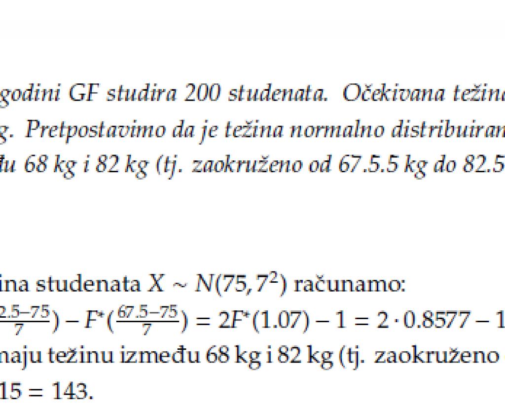 vjerojatnosti u ovom zadatku je da se na osnovu raspoloživih podataka o maksimalnim količinama