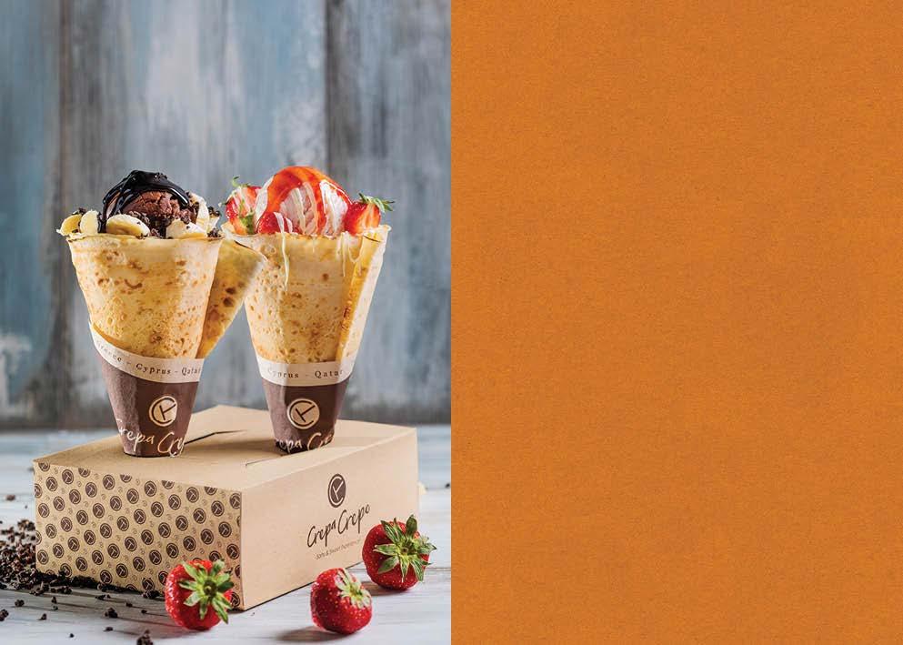 Crepa Ice Cone Crepa Ice Cone Η εμπειρία και η τεχνογνωσία μας, μας κάνουν πρωτοπόρους στη δημιουργία νέων προϊόντων όπως το Crepa Ice Cone.