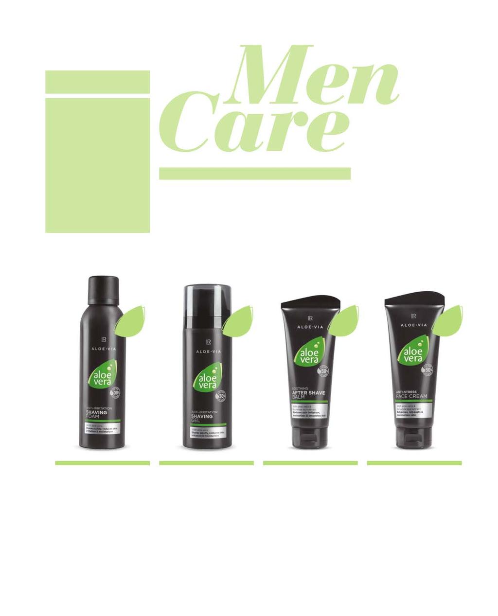 LR ALOE VIA ΑΝΔΡΙΚΗ ΠΕΡΙΠΟΙΗΣΗ 89 ΕΞΟΙΚΟΝΟΜΕΙΤΕ ΜΕ ΤΟ ΣΕΤ Ότι χρειάζεστε για τέλειο ξύρισμα Σετ Ανδρικής Περιποίησης Ι Αφρός Ξυρίσματος 200 ml After Shave Balsam 100 ml Κρέμα Anti-Stress 100 m Σετ