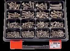 DIN933, M10 x 30/35 0096 10 15 DIN933, M10 x 40/50 0096 10 10 ORSY set vijaka za lim DIN7981, ravna glava, AW prihvat, plavo cinkovani br. art. 0964 111 20 1.