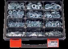 0407 0 M4/M5/M6/M7/M8/M10 100 M12/M14 50 0441 0 M4/M5/M6/M7/M8/M10 100 M12/M14 50 ORSY set širokih podloški DIN 522,