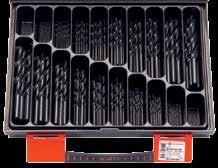 10 mm/ 10,5 mm ORSY set HSS-Bimetal krunastih testera, sa adapterima, Ø19-76 br. art. 0964 632 16 kom.