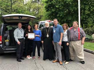 As captured in the photos below, two large vehicles were filled with the much needed items by the veterans.