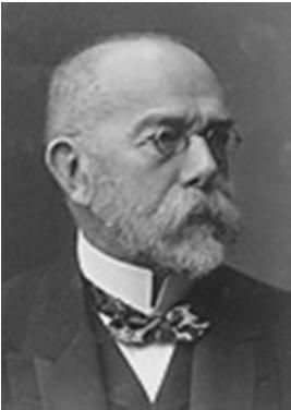Descubrimiento del Bacilo de la Tuberculosis Robert Koch 1882 Describió por primera vez al agente causal de la tuberculosis, Mycobacterium tuberculosis