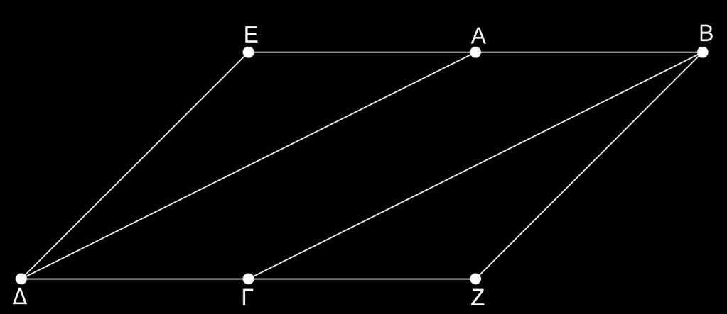 Άρα Άρα Γεωμετρία Κεφάλαι 5: Παρ/μα - Τραπέζια Ε1 Γ Δ1 18 3 3 Δ1 18 Δ1 12 Δ1 12 (3) Από (1), (2) και (3) υπλγίστηκαν ι γωνίες τυ τριγώνυ ΔΕΓ.