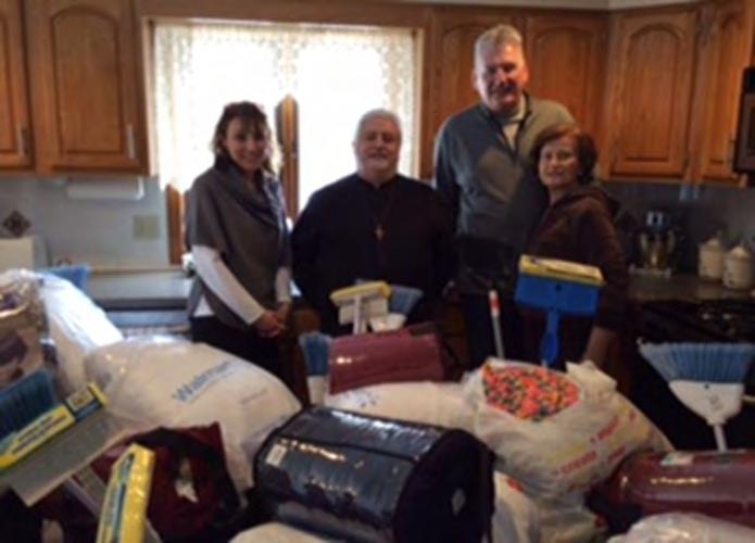 HOUSEWARMING BASKETS FOR HOMELESS VETERANS From the Annunciation Parish of Brockton Ma.