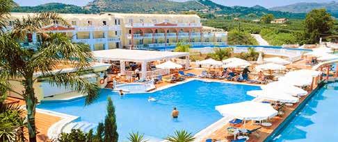 2 ενήλικες + 2 παιδιά έως 12 ετών συνολικά Zante Royal Resort & Water Park 4* Ζάκυνθος Τιμή κατ άτομο All Inclusive 16/06-30/06 01/07-15/07 & 25/08-16/09 16/07-31/07 01/08-24/08 5 νύχτες 7 νύχτες 5