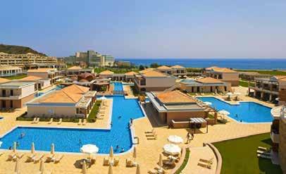 La Marquise Luxury Resort Complex 5* Ρόδος Το La Marquise Luxury Resort Complex εκτείνεται σε 120 στρέμματα και απέχει μόλις 9χλμ. από τη μεσαιωνική πόλη και το κύριο λιμάνι της Ρόδου.