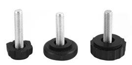 PR 21*30 265-18*11NER μαύρο πλαστικό βιδωτό πέλμα 18mm 265-25*14NER 265-25*14MAR μαύρο πλαστικό βιδωτό πέλμα