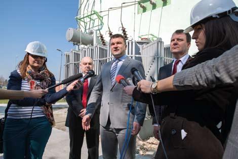AДАПТИРАНА ТРАФОСТАНИЦА 35/10 kv СЕВЕР У НОВОМ САДУ Систем подигнут на виши ниво Електровојводина показала нови приступ технолошком осавремењавању и продужењу експлоатационог века објекта АКТУЕЛНО
