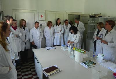 Molecular Biology, Entomology and Plant Pathology, обавио је обуку истаживача у Одсеку за болести биља од 13-25.05.2012.
