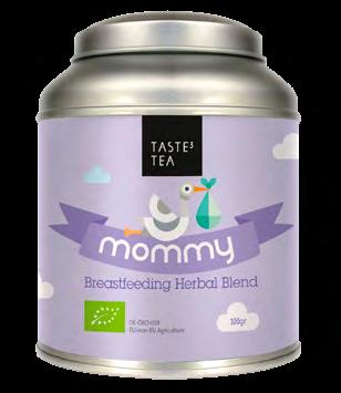 Mommy Breastfeeding Herbal Blend Προϊόν Βιολογικής Γεωργίας Ο γλυκάνισος, ο μάραθος, το κύμινο και τα φύλλα τσουκνίδας προάγουν την παραγωγή γάλακτος.