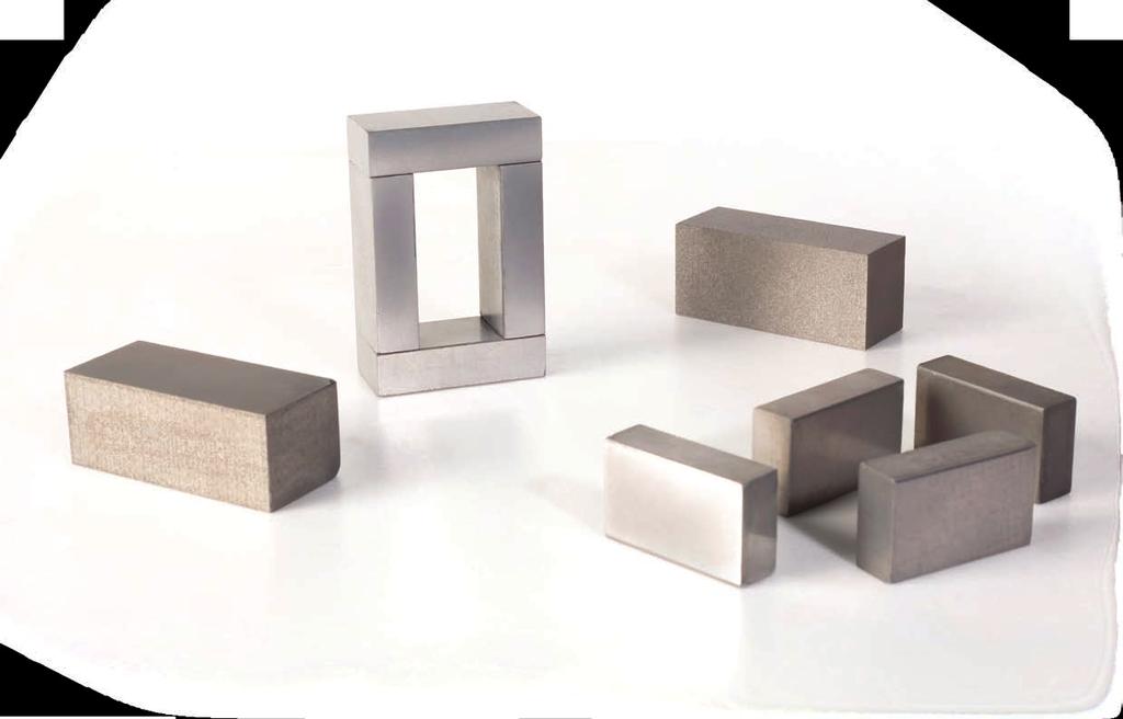 Block-Core series Identification of Dongbu Block-Core Series W 6315 E Permeability Size Material : E(9μ), C(6μ), J(4μ) : Length Width Height [mm] : material code Where, W : Power Flux Material [Fe /