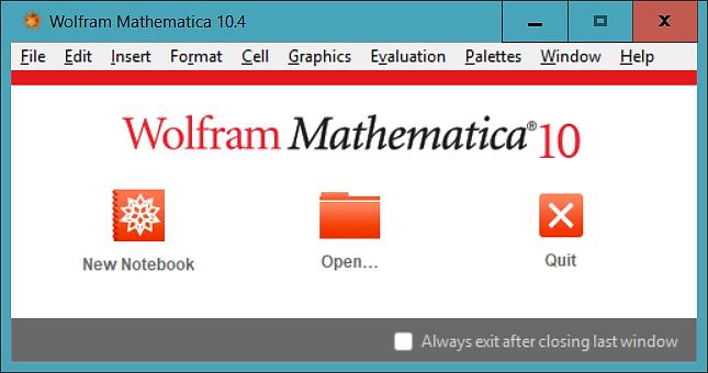 1 Βασικά Χαρακτηριστικά Επίσημη ιστοσελίδα A Student's Introduction to Mathematica Video: 16 min Με δύο λόγια, μπορούμε να πούμε ότι η Mathematica είναι ένα πρόγραμμα που το χρησιμοποιούμε για να