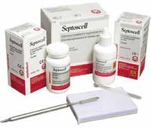 Septoscell Tsinkfosfaattsement kaviteedi täitmiseks ja proteeside püsivaks tsementeerimiseks Silverless Spetsiifiliste plekkide eemaldamine riietelt SEPTOSCELL-i võib kasutada siilerina ja kaviteedi