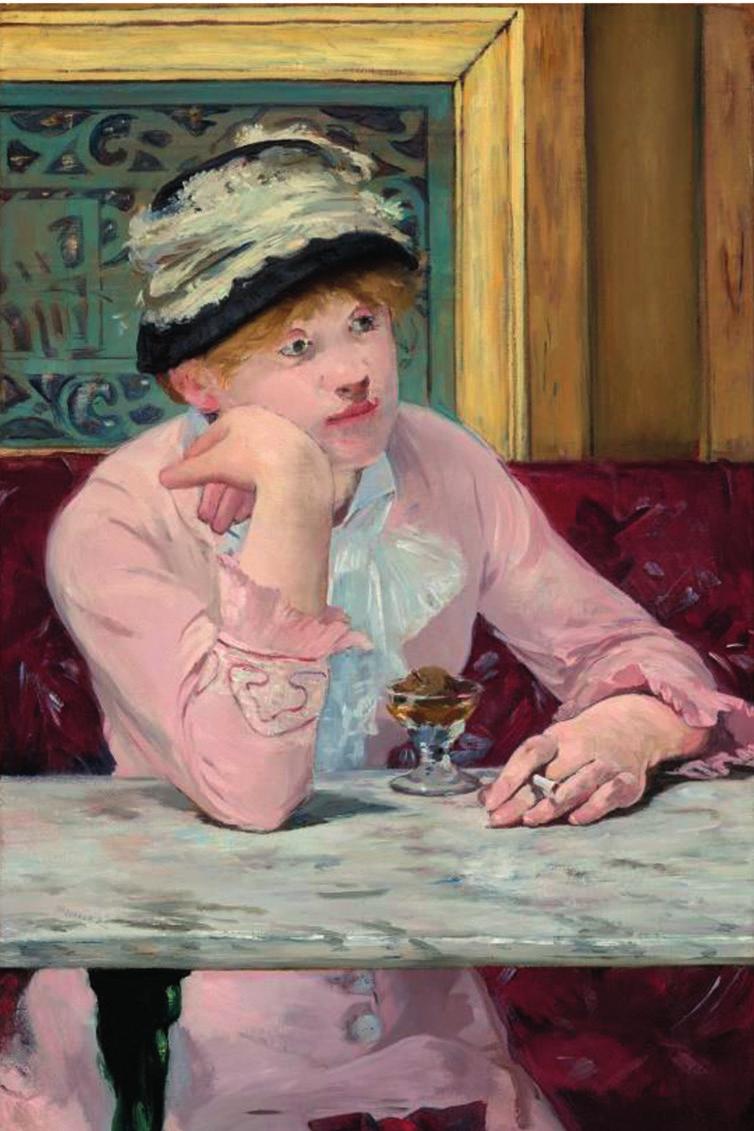 6. Édouard Manet (1877). The Plum. National Gallery of Art, Washington.