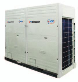 Modularne vanjske jedinice Funkcije Koristi DC inverter kompresor Vlastitu SDV4 poboljšanu tehnologiju Jednostavna instalacija prostorna