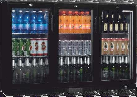 BBC 330H Βιτρίνα Συντήρησης Back Bar 1350χ520χ900 mm 320 lt 270 Watt Με βοηθητικό ανεµιστήρα Οριζόντιος +1 C / +10 C 6 ρυθµιζόµενα Hλεκτρονικός 3 περιστροφικές BBC 330S