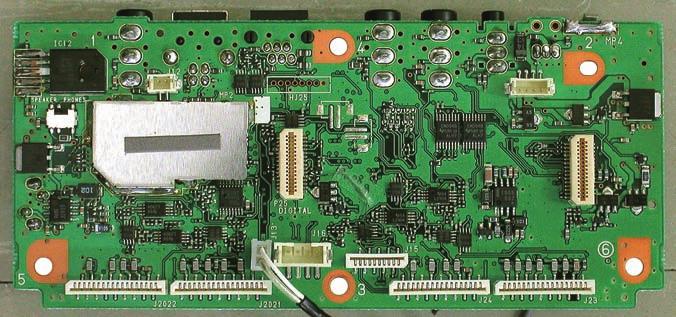 SECTION INSIDE VIEWS LOGIC UNIT TOP VIEW USB HUB (IC: USB) ( ) USB +.