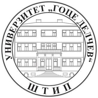 УНИВЕРЗИТЕТ ГОЦЕ ДЕЛЧЕВ - ШТИП ФАКУЛТЕТ ЗА ПРИРОДНИ И ТЕХНИЧКИ НАУКИ ИНСТИТУТ ЗА РУДАРСТВО КАТЕДРА ЗА ПОДЗЕМНА ЕКСПЛАТАЦИЈА ШТИП ДЕЈАН ИВАНОВСКИ