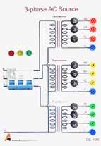 ولتاژ ورودی: 380 V جریان خروجی: حداکثر 2 A ولتاژ خروجی: 12-24-48 V 3 -Phase AC Source I.E - 400 اپتوکوپلر اپتوکوپلرها بین ماژول های کنترل و قدرت کلیدهای الکترونیک قدرت ایزوالیسون نوری ایجاد می کنند.