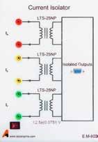 E - 601 ایزوالتور ولتاژ جهت اندازهگیری و ایزوالسیون ولتاژهای ماشین الکتریکی مورد استفاده قرار میگیرد.