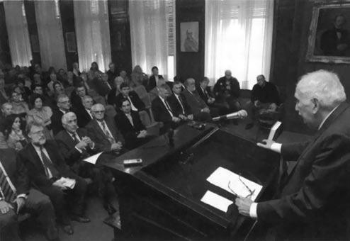Лексикографско одељење Српски биографски речник У Нишу, у Галерији Синагога, 11. маја 2010. године одржана је промоција четири тома Српског биографског речника.