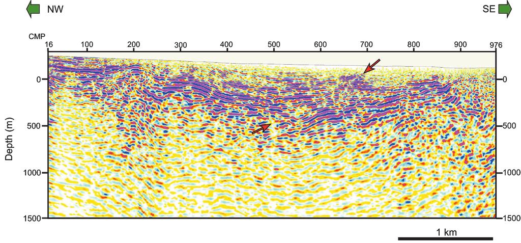 ,**.. l m nῌ n<»ª«g¼, n#b Fig. 3. Depth converted seismic section.! " # $% & '% ( ) * +, -./0 12 3 43 5 6789:;"< = ; > 678?? @A!" + #B $CD1EFῌ2 3 43 5 #BG-.