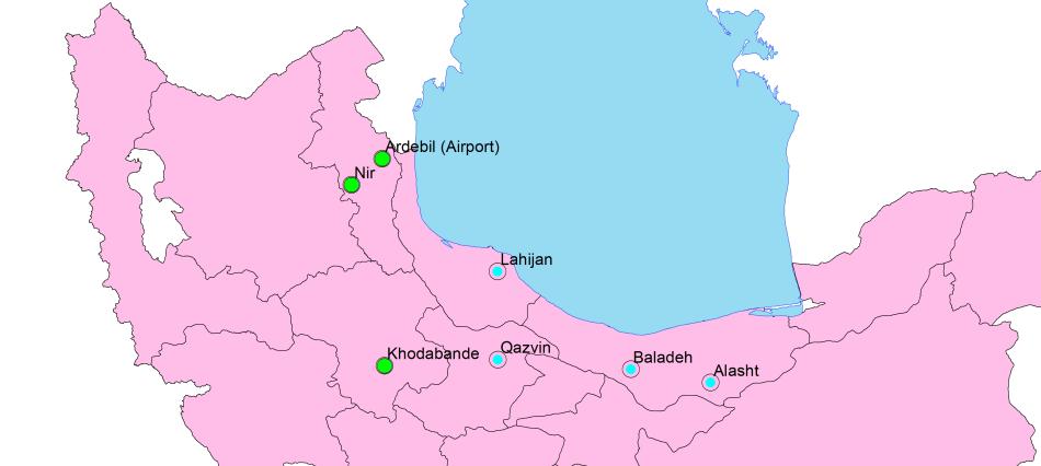 34 مجله علمی و ترویجی نیوار شماره 88-88 بهار و تابستان 498 )دو فصلنامه( با بهبود پیشبینی 56 درصد با بهبود پیشبینی درصد شکل شماره 8: ایستگاههای دارای کمینه و بیشینه بهبود پیشبینی. منابع 4- آزادی م. س.