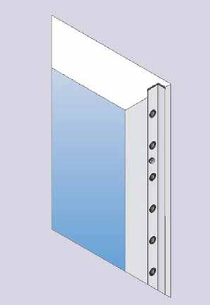 ΤΟΠΟΘΕΤΗΣΗ ΑΠΟΣΠΩΜΕΝΩΝ ΜΠΑΡΩΝ INSTALLATION OF DETACHABLE BARS Βήμα1: Στερέωση ορθοστάτη κλειδαριάς Step 1: Screwing the upright casing with lock 2 1 3