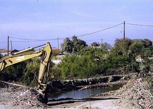 εκβολής ρέματος.