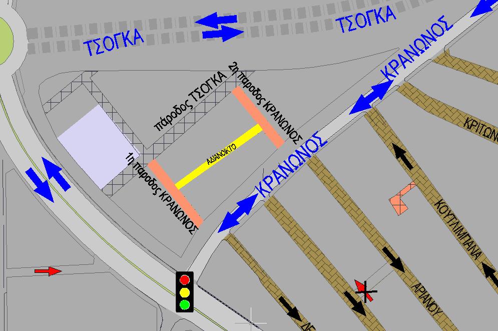 Η 3 η υποπεριοχή ήπιας (οριοθετείται από τις οδούς Λαγού,, Βραΐλα Αρμένη, Καραθάνου, Ηπείρου και Τρικάλων), περιλαμβάνει τις παρακάτω