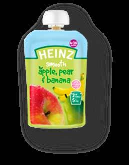Savoury Squeezy Pouches (Fruit) Apple, Pear & Banana 100gr 2 Παιδικό ρόφημα - smoothie: Έχει πακεταριστεί με όλη την φροντίδα που χρειάζεται το παιδάκι για να μεγαλώσει χαρούμενα.