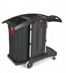 Εργαλεία Καθαρισμού Τρόλεϊ Rubbermaid Quick Cart Βαλίτσα Κομψή και διακριτική εμφάνιση Εργονομικός σχεδιασμός για μεγάλη χωρητικότητα Με ρόδες για εύκολη μεταφορά Επένδυση από τεφλόν για