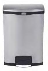 Διαστάσεις κάδου 15L (ΠxBxY): 39,57x30,23x39,95cm Διαστάσεις κάδου 30L (ΠxBxY): 42,75x32,59x55,52cm Διαστάσεις κάδου 50L (ΠxBxY): 46x34,8x72,8cm Διαστάσεις κάδου